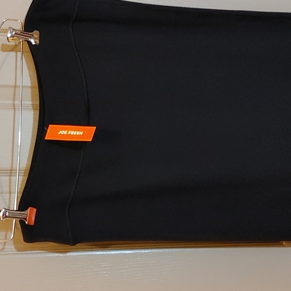 JFresh Knit pull-up midi skirt, black - Picture 5 of 7